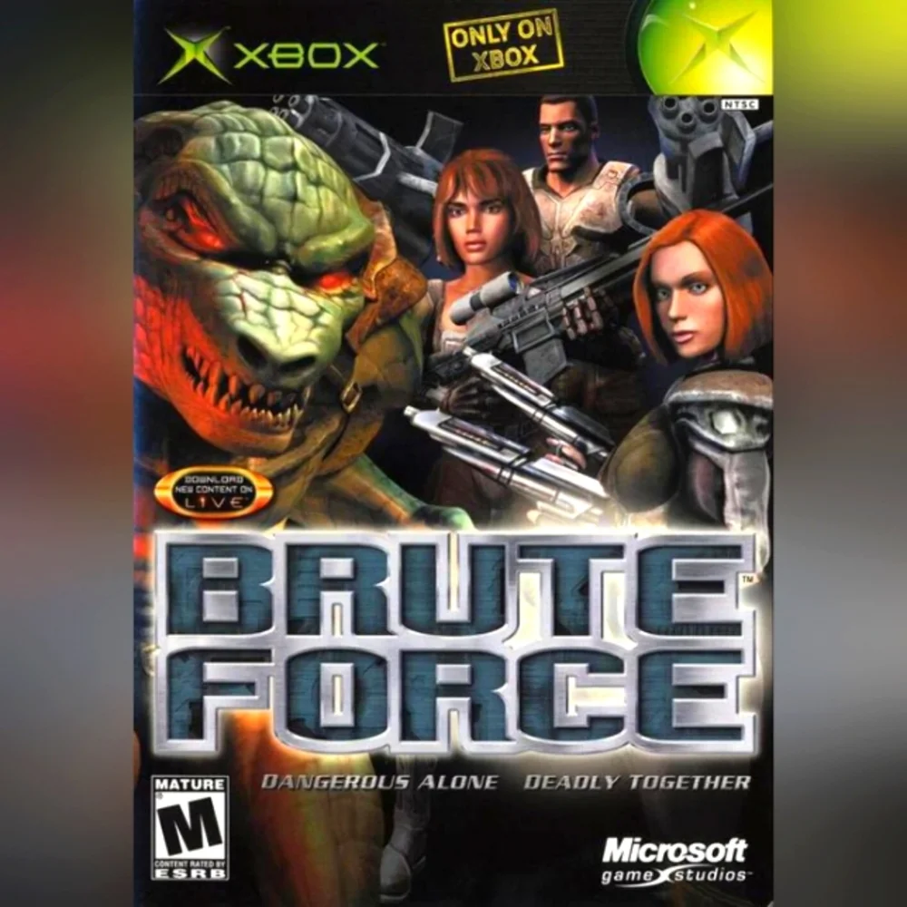 Brute Force 🔥 Original Microsoft Xbox 🎮 Vintage Video Games